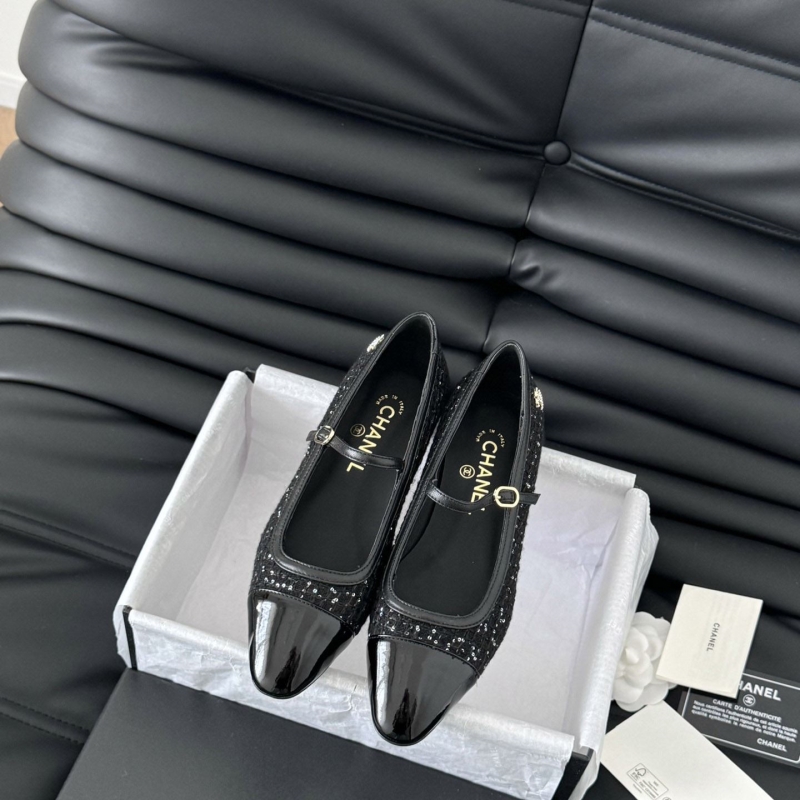 Ch*el flat shoes